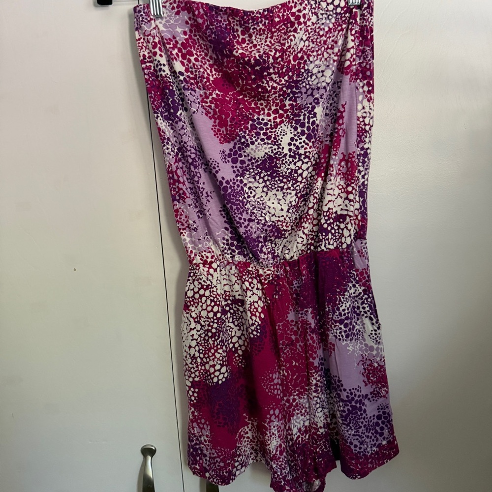 Hourglass Lilly Pink and Purple Jumpsuit